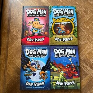 Dav Pilkey Dog Man Books